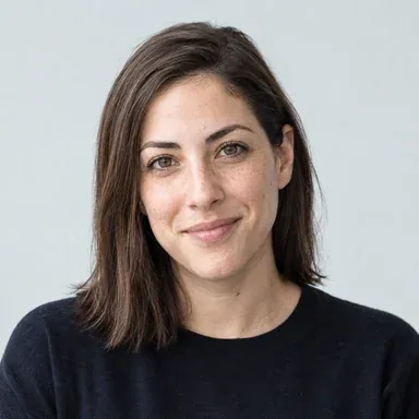 AI-generated portrait of fictional persona Yael Shapira, Paid Social Strategist